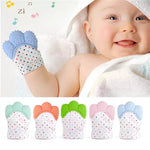 Baby Silicone Teething Mitts