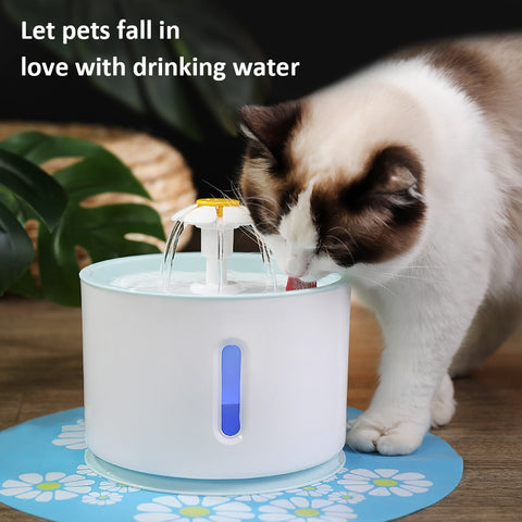 2.4L USB Pet Water Fountain