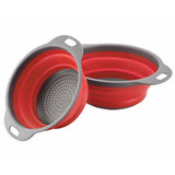 2 Pieces Collapsible Colanders